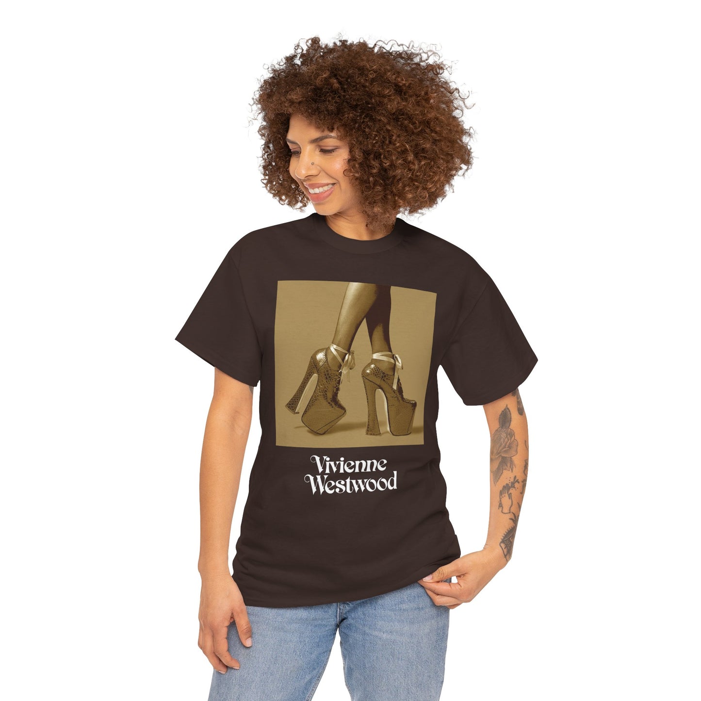 Classic Fit T - Supermodel BrownBlack (wl)