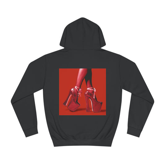 Hoodie - Supermodel RedRed WL